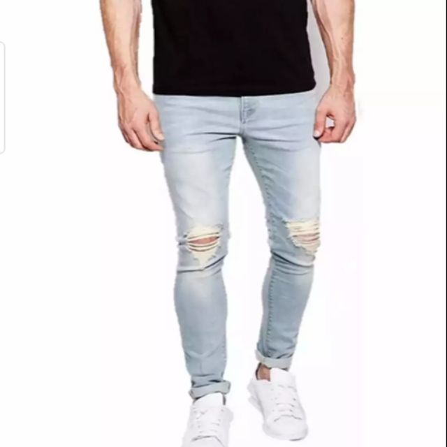 jeans with ripped knees mens