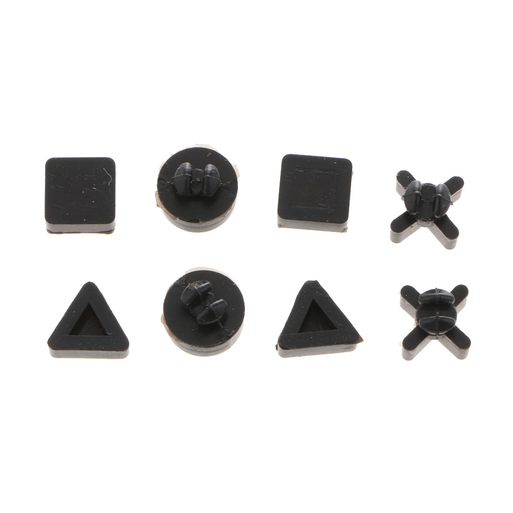 Rubber Bottom Feet Pad Set Kit Replacement Part for Sony PS4 Pro