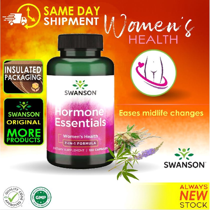 Swanson Dong Quai Black Cohosh Chasteberry Magnesium Vitex Hormone