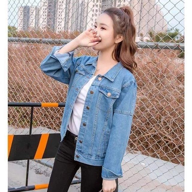shopee denim jacket