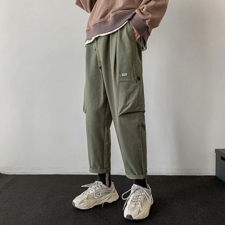 cargo pants straight cut