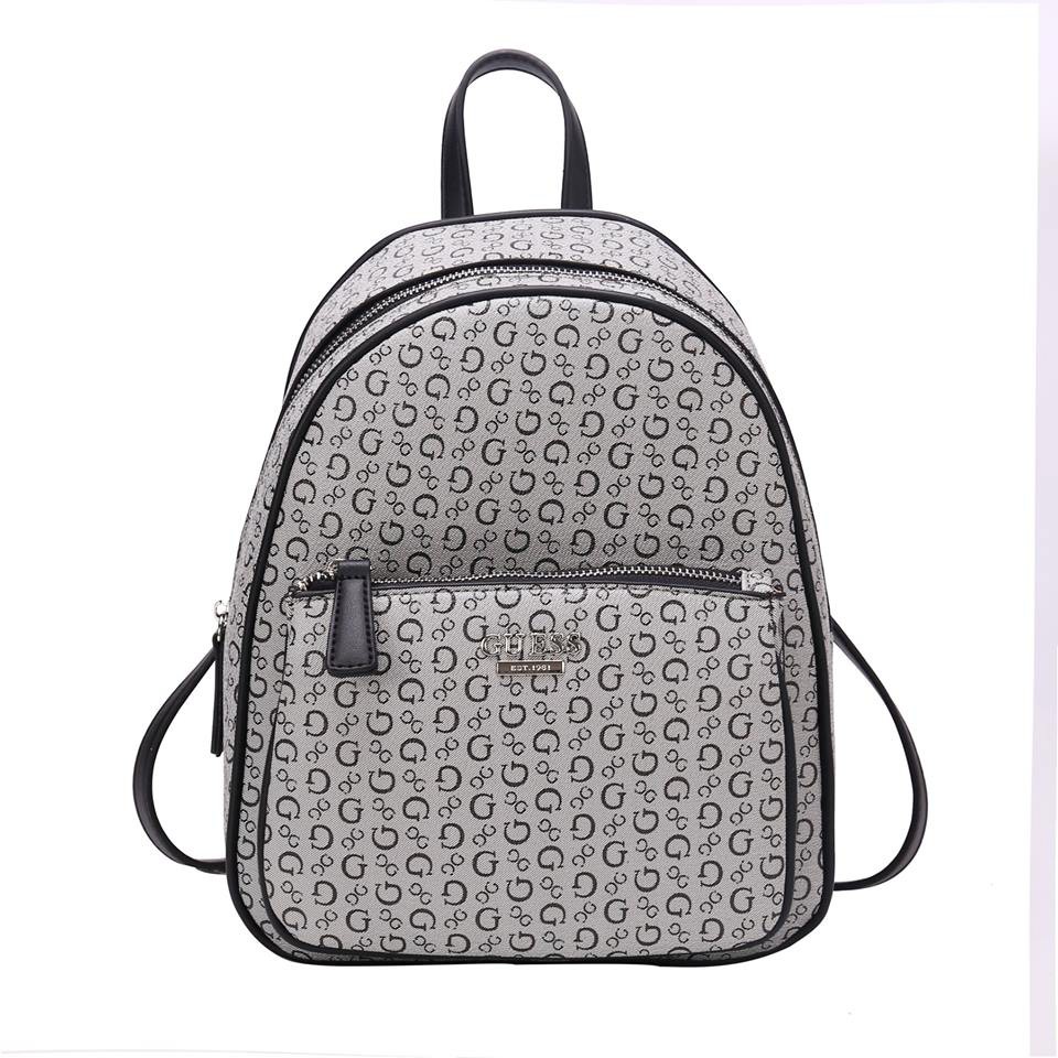 guess monogram backpack