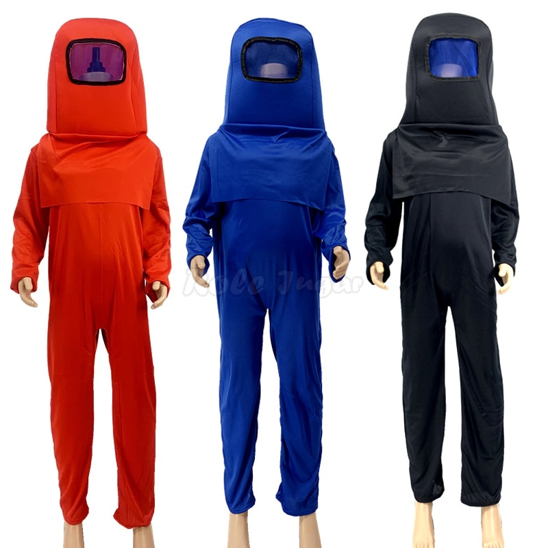 Kids Anime Game Among Us Cosplay Costume Cute Children Halloween Party