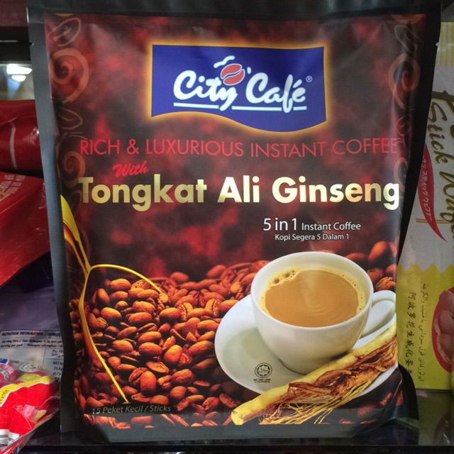 WHOLESALE City Cafe 5in1 Instant Coffee with Tongkat Ali Ginseng 450g
