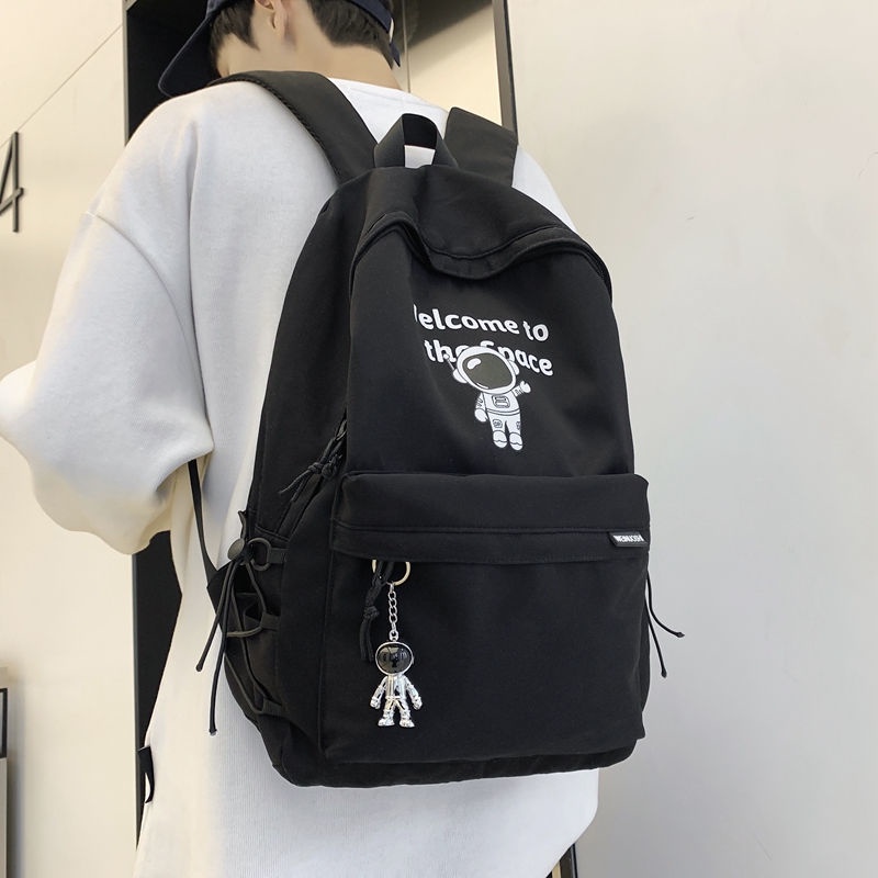 Schoolbag Male Middle School Students College Student Simple Ins Middle School Student Backpack Scho