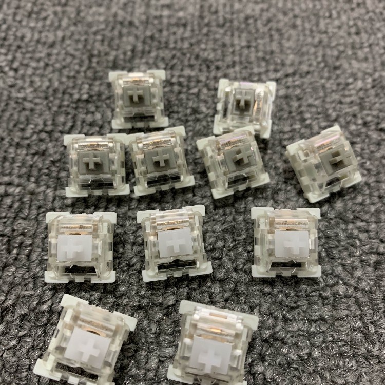 Outemu Silent White Gray Switch Mechanical Keyboard Mx Office Dormitory Quiet Silent Without Disturbing Shopee Philippines