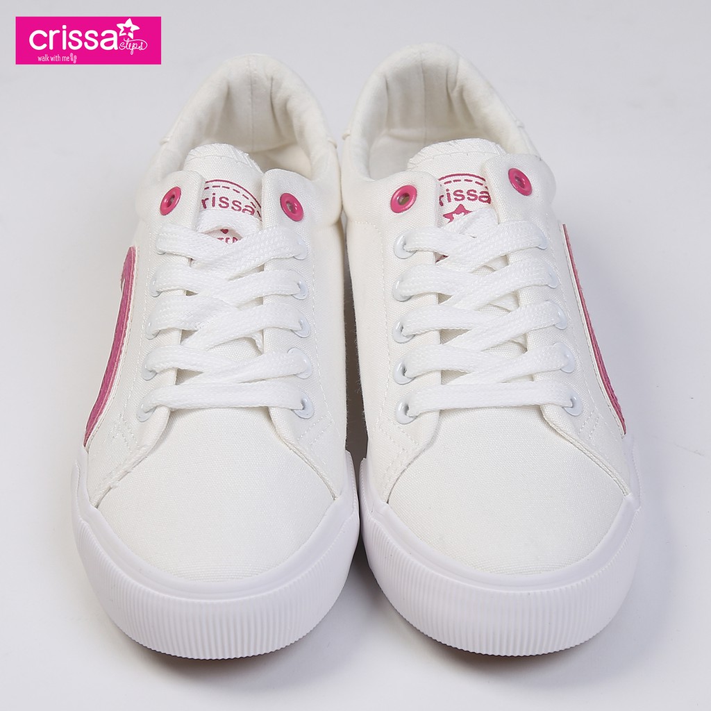 Crissa Steps Ladies Lace Up Shoes CSC060656 (White