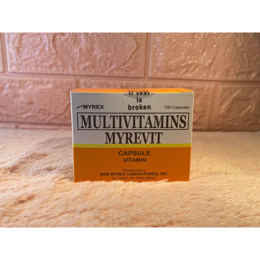 Multivitamins Capsule Myrevit Shopee Philippines