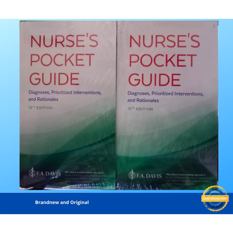 Nurses Pocket Guide Nanda 15th Edition Shopee Philippines