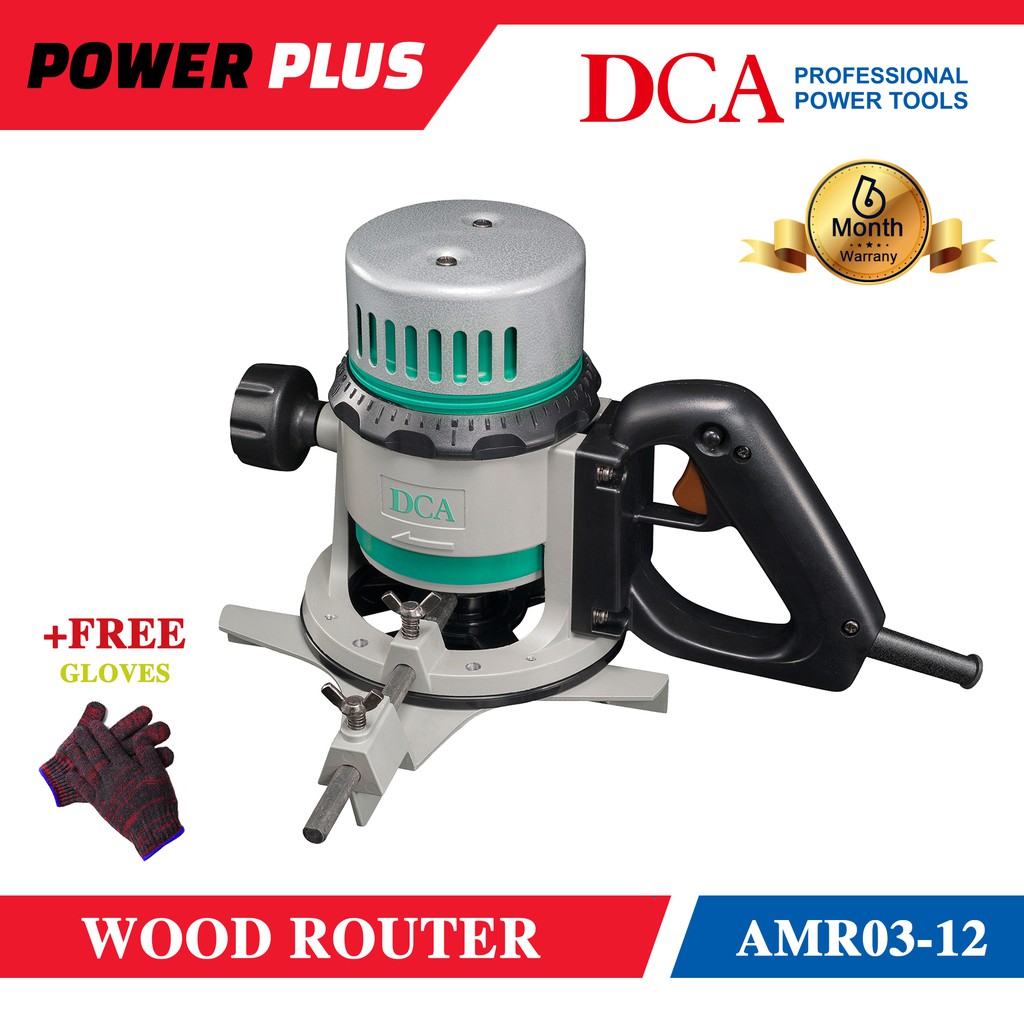 POWER PLUS DCA Wood Router AMR0312 1050W Professional Power tools