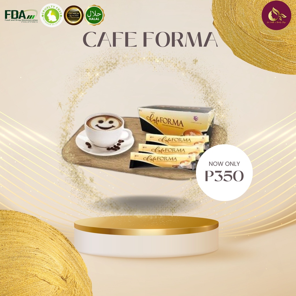 Llou Health & Beauty Shop Cafe Forma Cinnamon Brown Coffee Mix 21g x 10