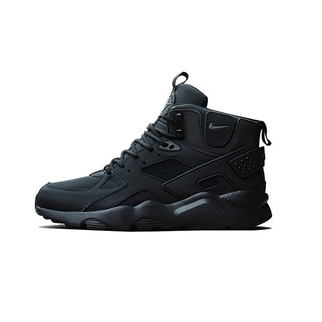 all black high top huaraches Online