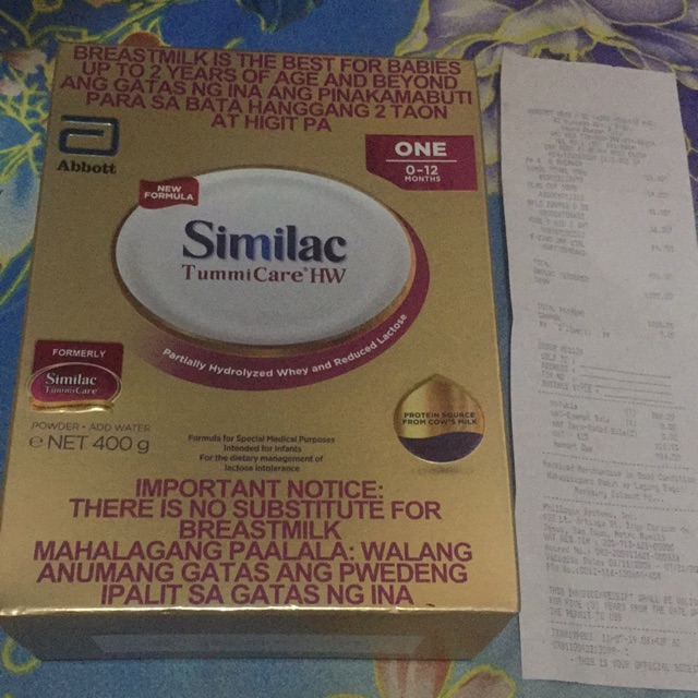 similac partially hydrolyzed formula