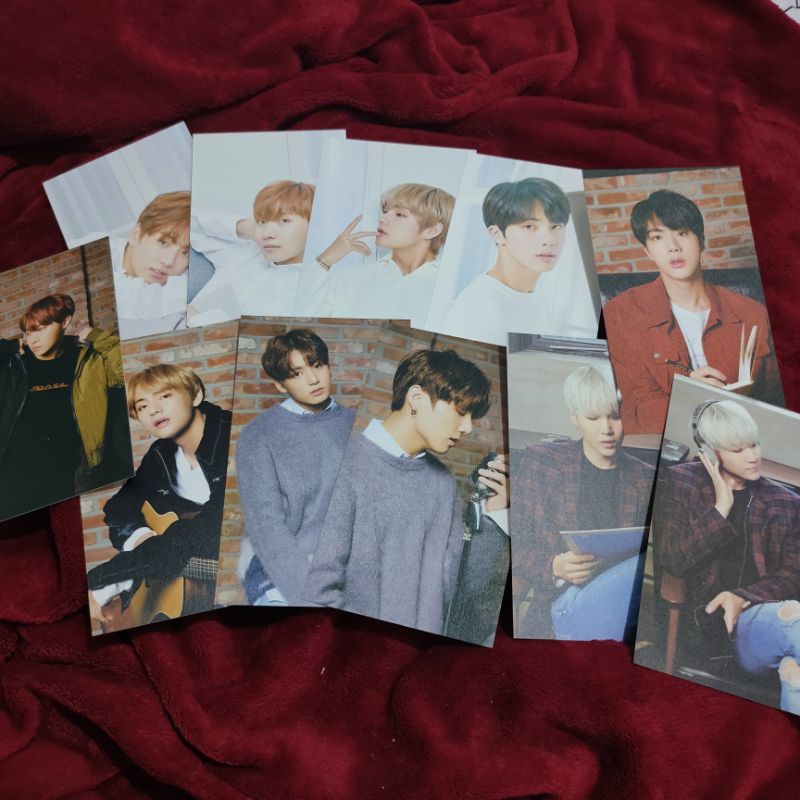 ONHAND BTS MEDIHEAL MEMBER POSTCARDS Shopee Philippines