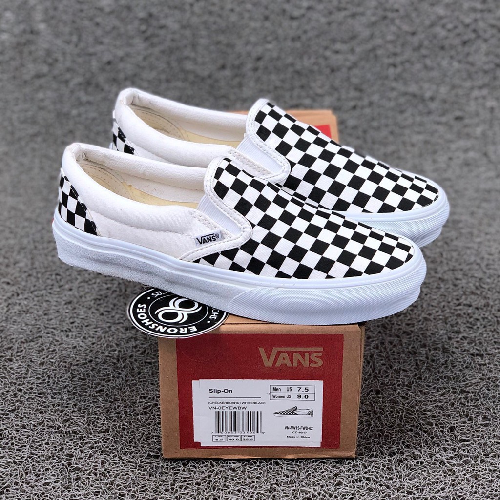 rubber vans slip ons
