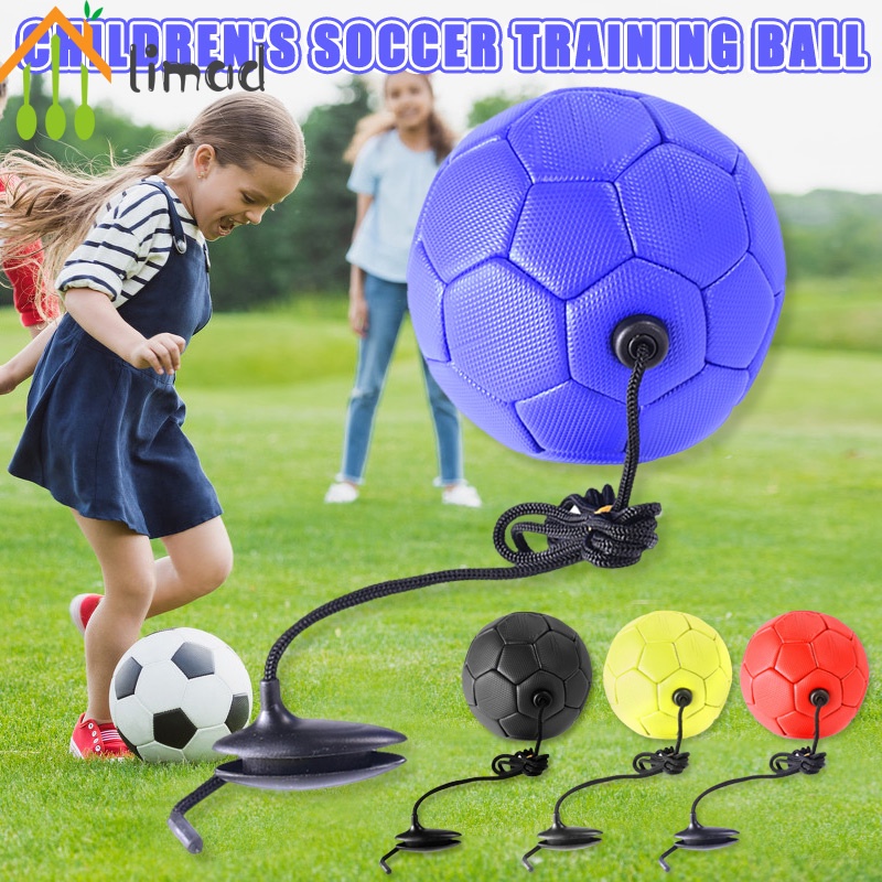 Soccer Training Ball Football with Rope Practice for Children Kids