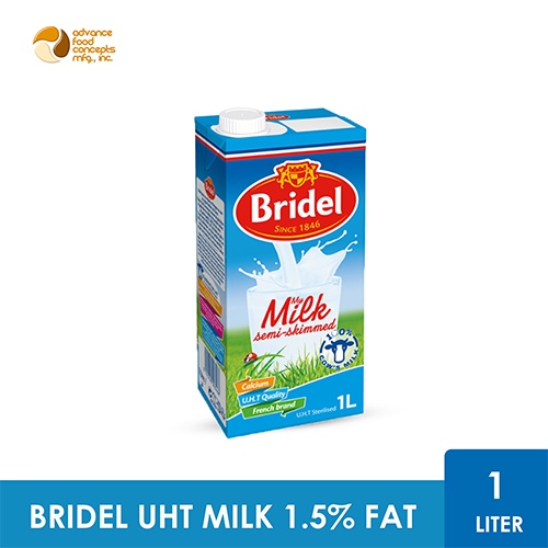 Bridel Uht Milk 1l Whole Milk Semi Skimmed Milk Shopee Philippines
