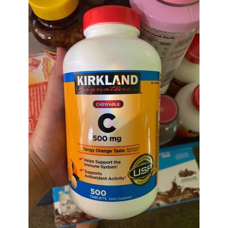 Kirkland Signature Vitamin C 500 Tablets Shopee Philippines