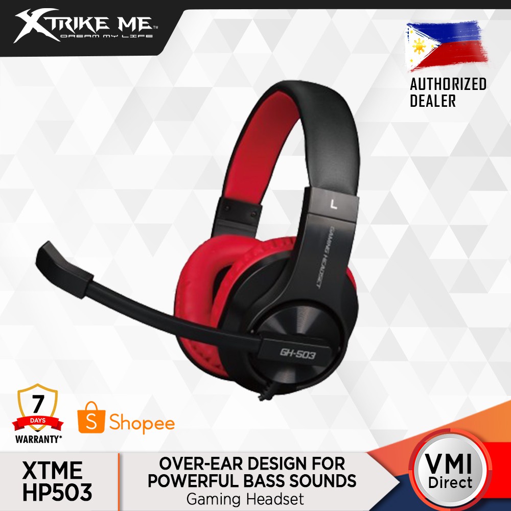 gaming headset shopee