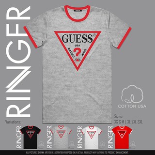 guess ringer tee