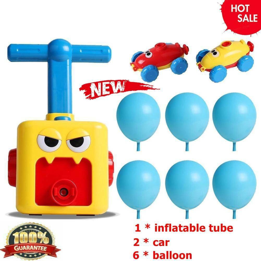 Children Inertial Power Balloon Car Developmental Toys Puzzle Educational Toy