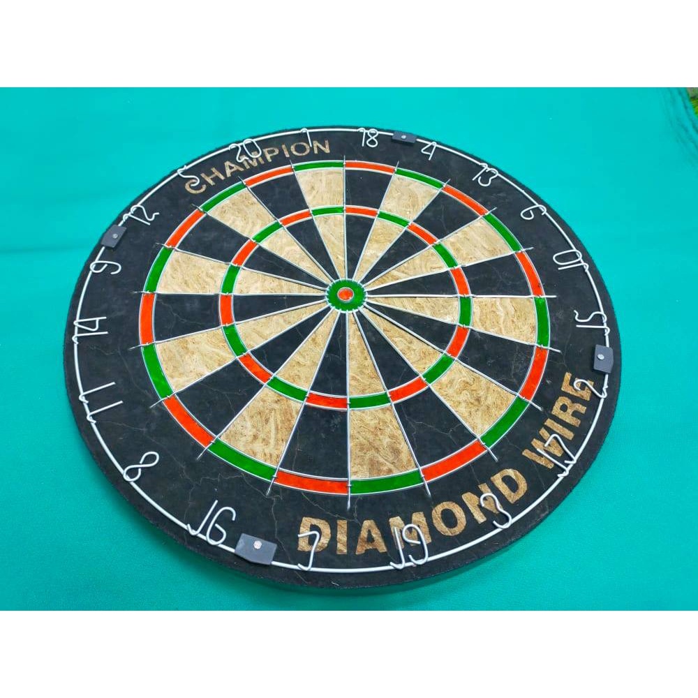 STANDARD SIZE CHAMPION DART BOARD / Perfect Partner for Billiards