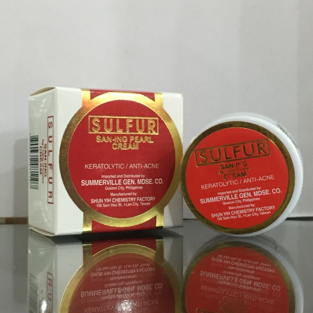 sulfur san ing cream