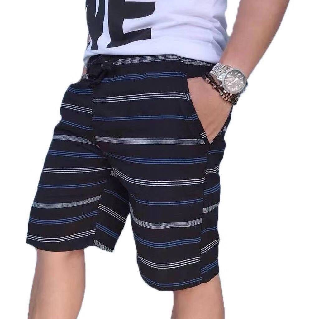 New Fashion Cotton Stripe Shorts For Men （26-34） | Shopee Philippines