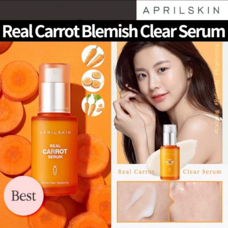 real carrot serum