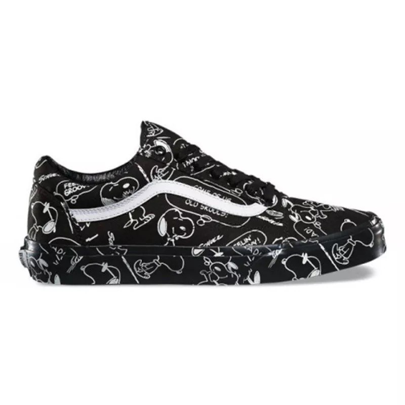 snoopy slip on vans