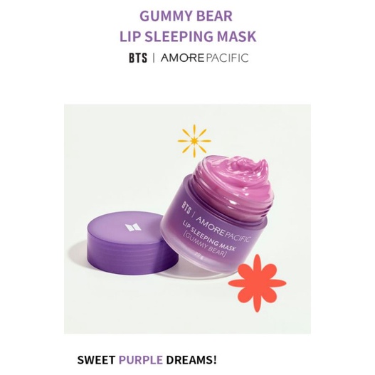 BTS Lip Sleeping Mask by Amore Pacific Shopee Philippines