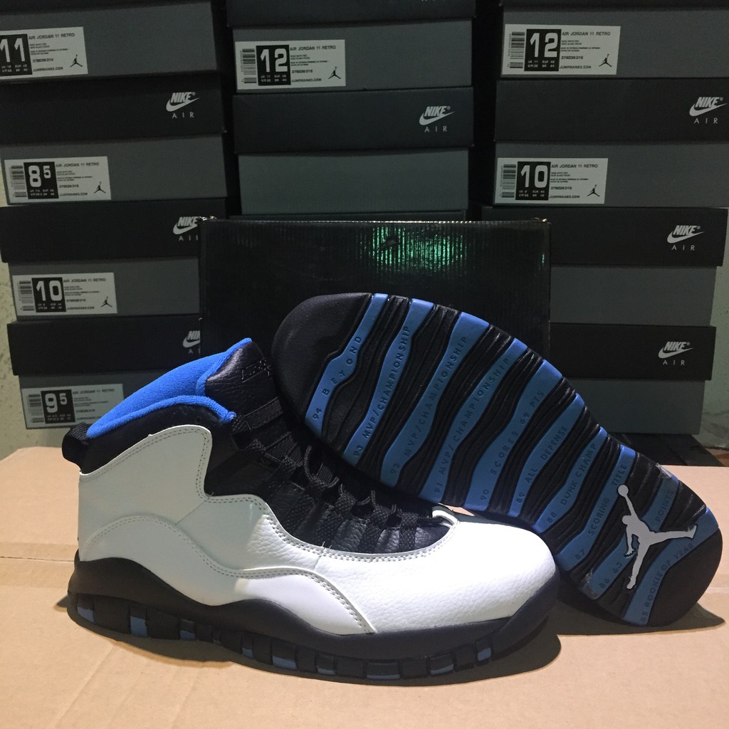 jordan 10 blue white