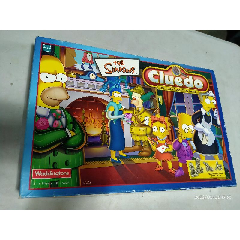 Cluedo The Simpsons Gameboard Ireland Shopee Philippines