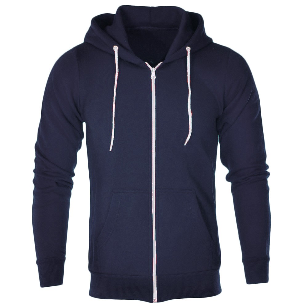 plain dark blue hoodie