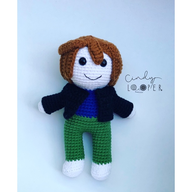 BACON HAIR ROBLOX CROCHET DOLL Shopee Philippines