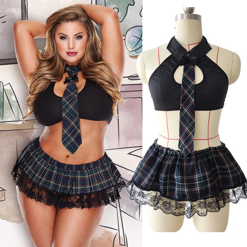 800px x 800px - Women Sexy Lingerie Scotland Student School Girls Costumes Cosplay Uniform  5XL Plus Size Porno Sexy | Shopee Philippines