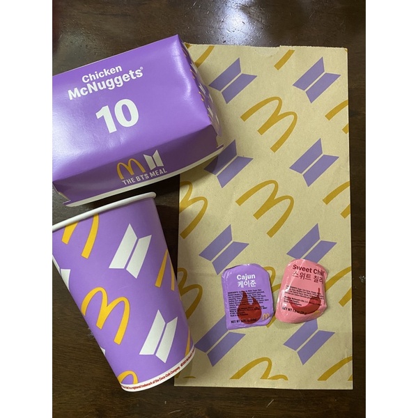 MCDO BTS MEAL PACKAGING | Shopee Philippines
