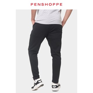 Penshoppe Men's Basic Track Pants (Black) | Shopee Philippines