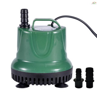 5W 350L/H Submersible Water Pump Mini Fountain Pump with Power Cord Ultra Quiet Waterproof Water Pump for Aquarium Fish Tank Pond Water Gardens Hydroponic Systems with Nozzles