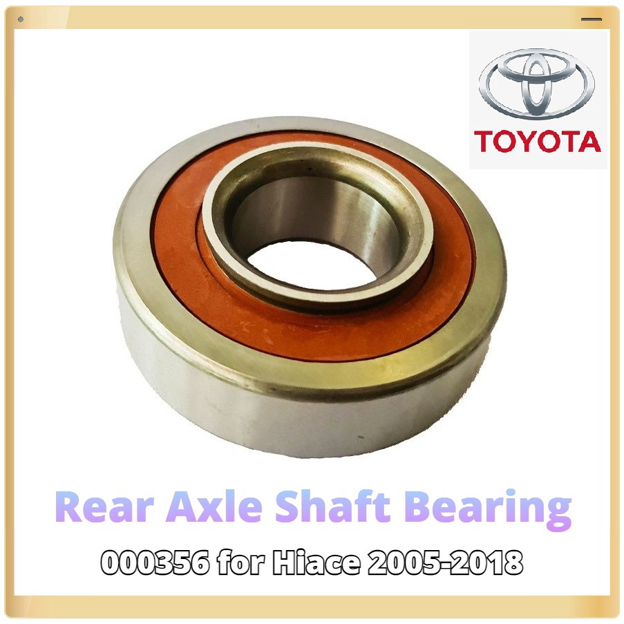 LIUX Rear Axle Shaft Bearing 000356 for Toyota Hiace 20052018 Rear