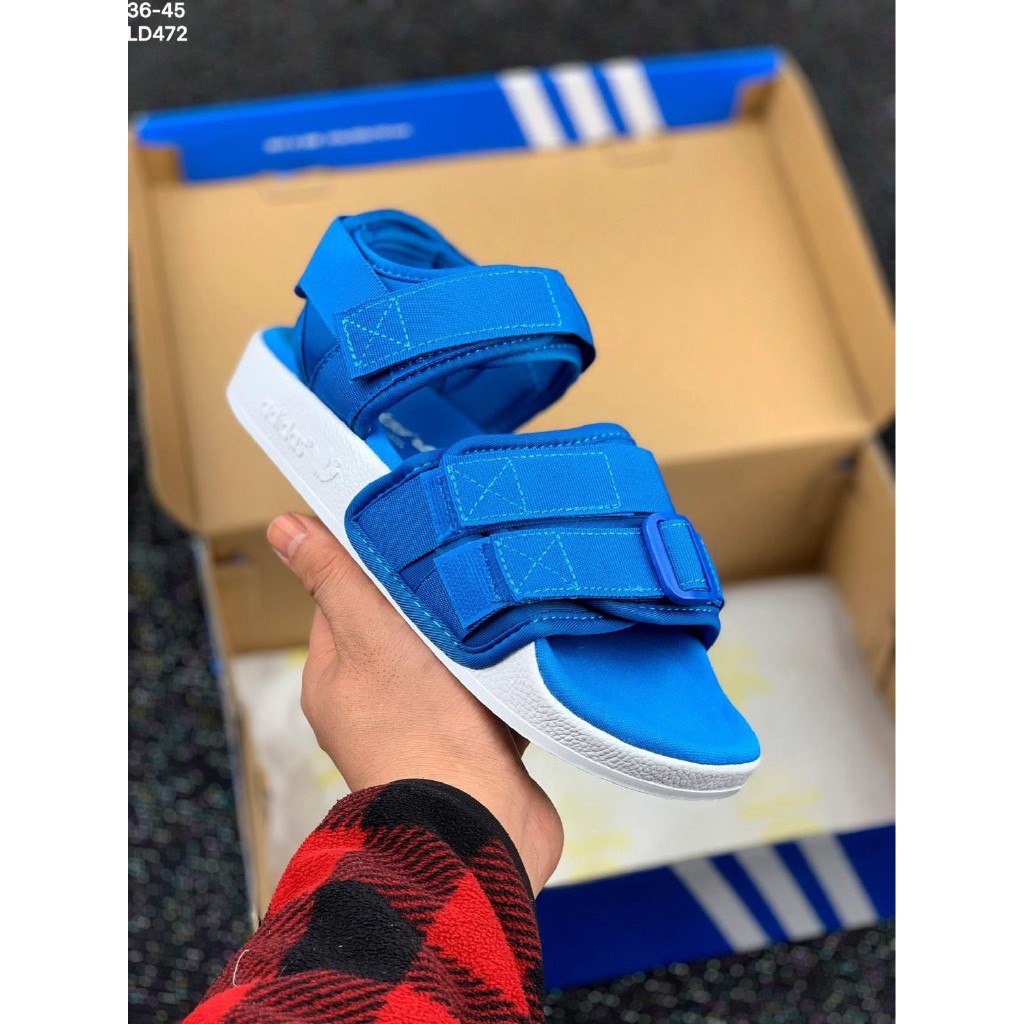 adidas adilette sandals blue