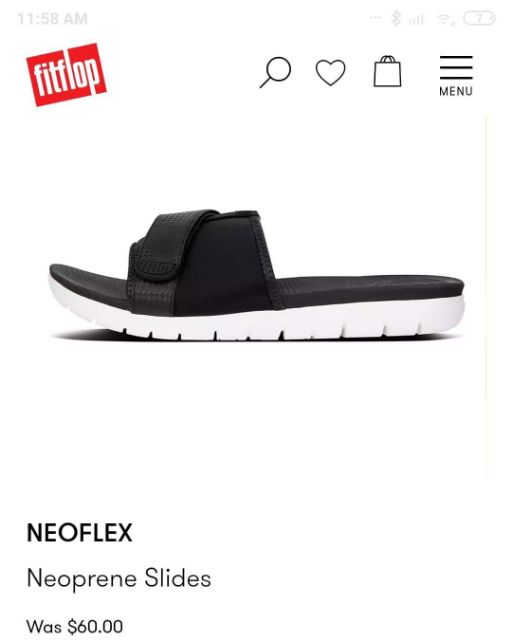 fitflop neoflex slide