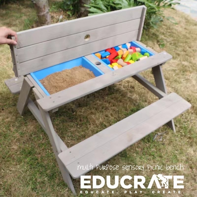 educratePH multipurpose sensory picnic table / bench outdoor indoor ...