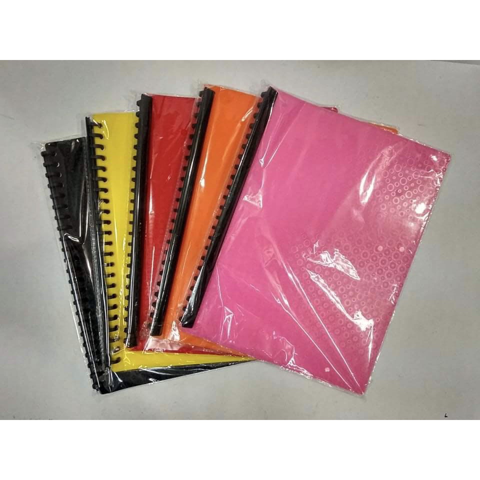 CLEARBOOK SHORT ASSORTED COLOR 20 SHEETS Shopee Philippines