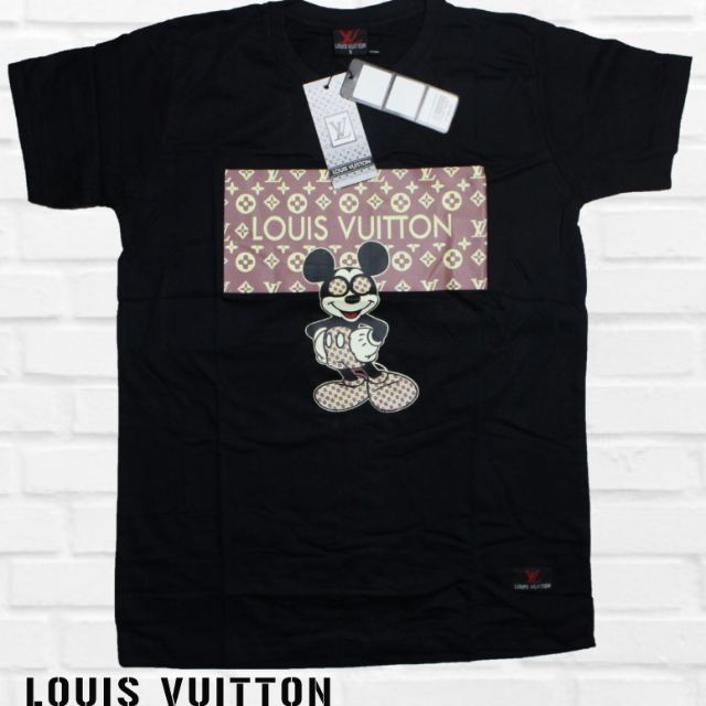 mickey mouse louis vuitton shirt