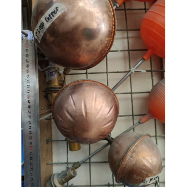 Copper Float Valve Ball Type Brass Fittings Heavy Duty 1/2 3/4 1