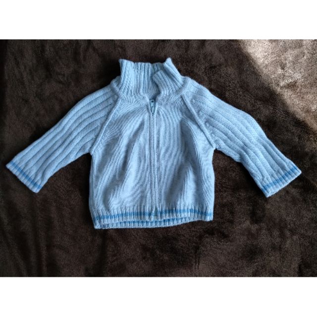 baby zip up sweater