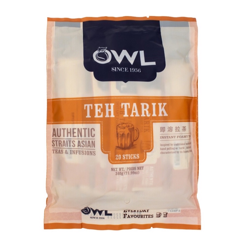 Owl Teh Tarik Milk Tea (20 sticks x 17g) 340g Shopee Philippines