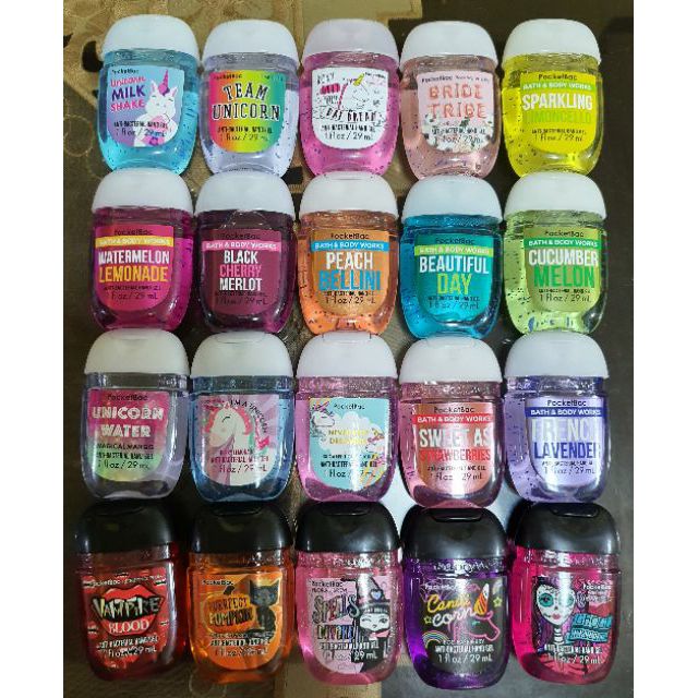 US Original Bath and Body Works Pocketbac Hand Sanitizer 1oz Shopee