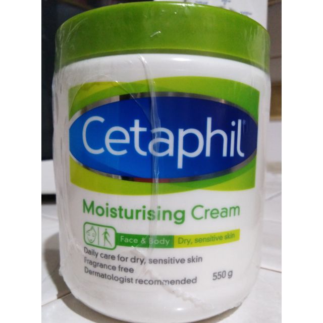 Cetaphil Moisturising Cream 550g.. Body and face Shopee Philippines